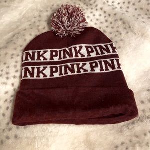 VS Pink beanie
